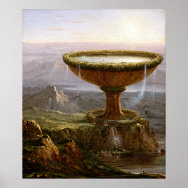 Poster Thomas Cole Le gobe du Titan (Devant)