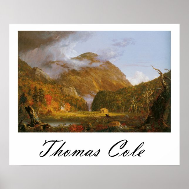 Poster Thomas Cole Notch des Montagnes Blanches (Devant)