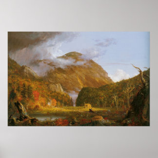 Poster Thomas Cole Notch des Montagnes Blanches