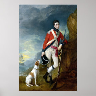 Poster Thomas Gainsborough An Officer of the 4th Regiment
