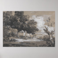 Thomas Gainsborough - Paysage boisé