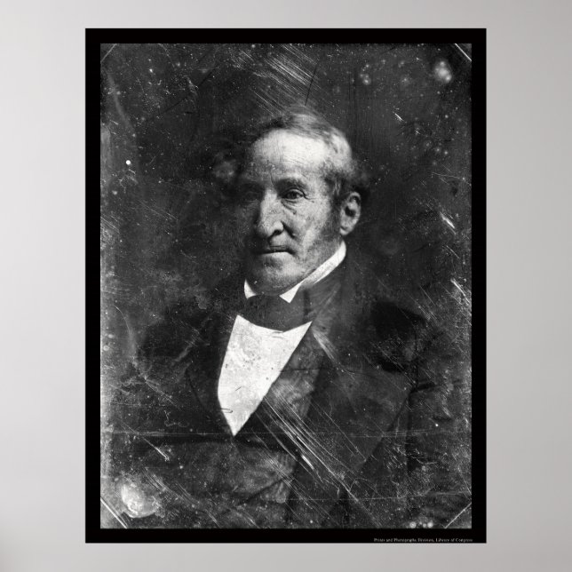 Poster Thomas Hart Benton Daguerreotype 1845 (Devant)