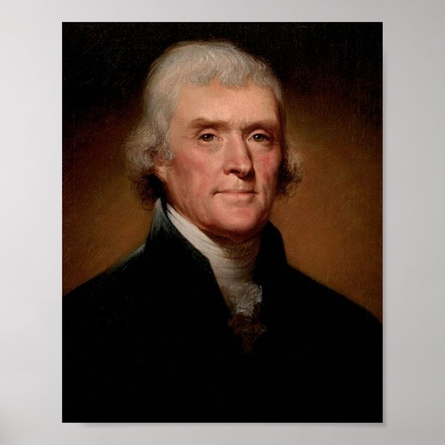 Poster Thomas Jefferson (Devant)
