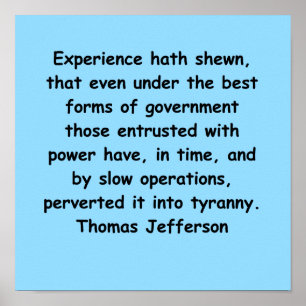 Poster thomas jefferson