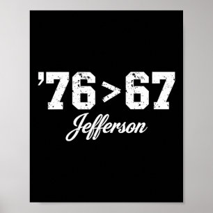 Poster Thomas Jefferson 76 67 Évident Faire l'histoire F