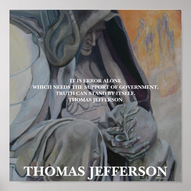 Poster Thomas Jefferson - Vérité (Devant)