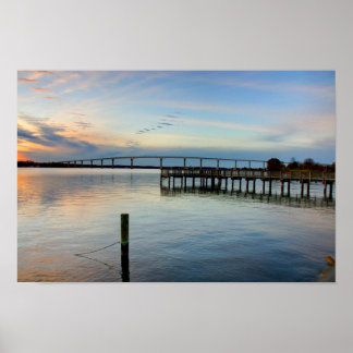 Poster Thomas Johnson Bridge, Solomons Maryland