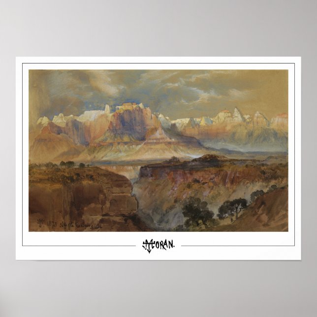 Poster Thomas Moran Art #114 (Devant)