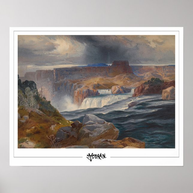 Poster Thomas Moran Fine Art #141 (Devant)