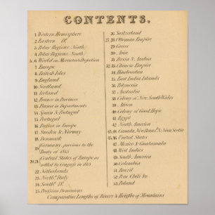 Poster Thomas's Library Atlas 2