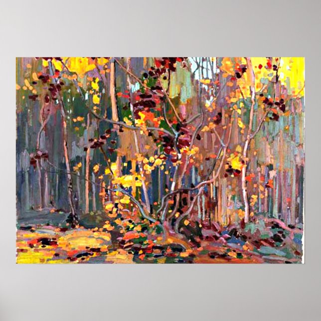 Poster Thomson - Maple Saplings (Devant)