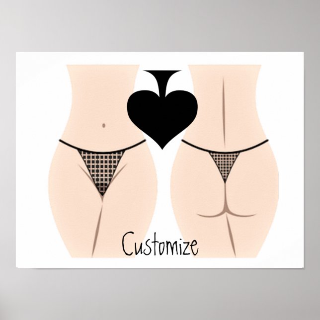 Poster Thong Panty Spade Thunder_Cove (Devant)