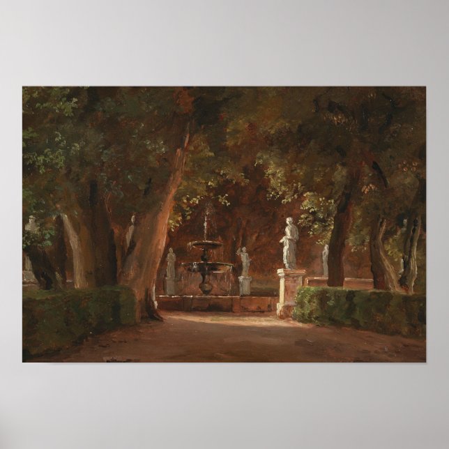 Poster Thorald Laessoe - Gartenpromenade (Devant)