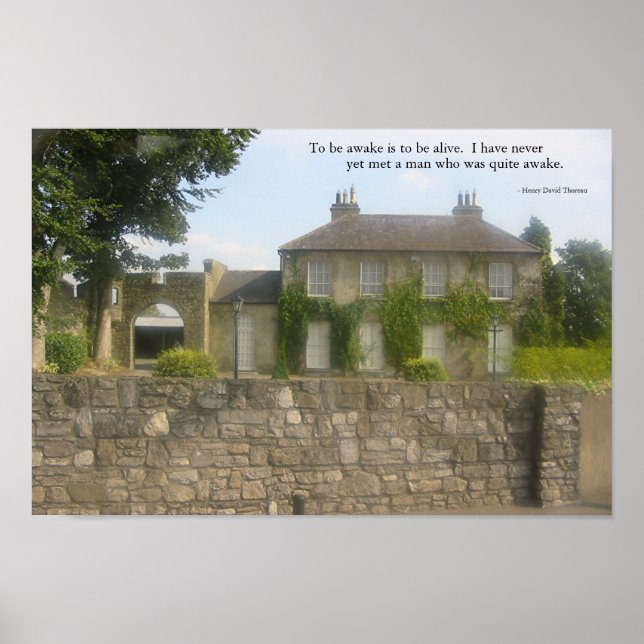 Poster Thoreauscape (Devant)