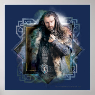 Poster THORIN OAKENSHIELD™ - Graphique de caractères