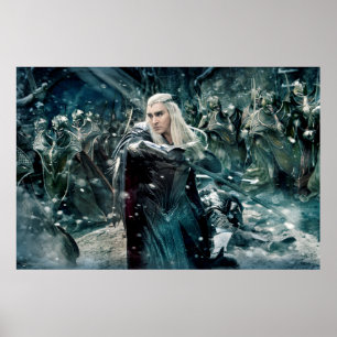 Poster Thranduil À La Bataille