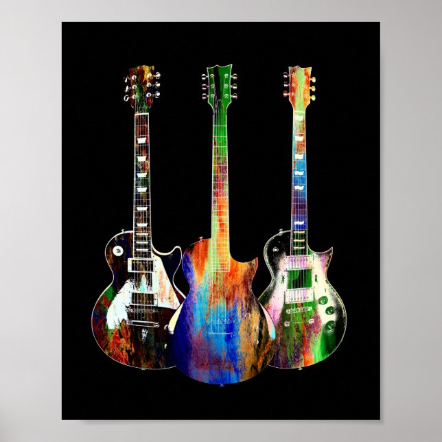Poster Three Guitars (Devant)