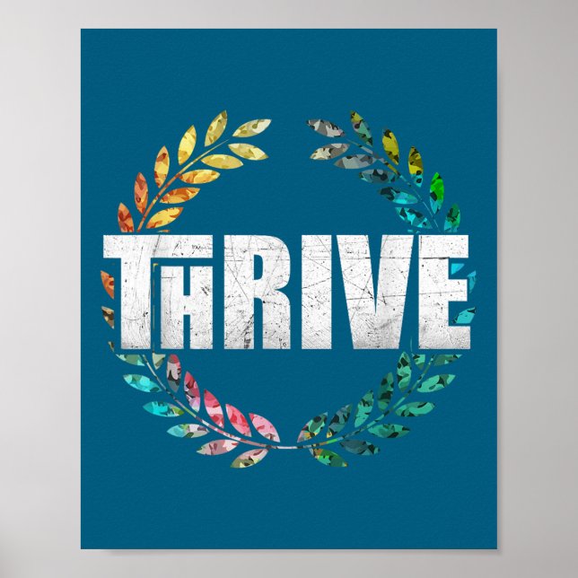 Poster Thrive  (Devant)