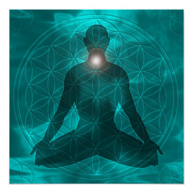 Poster Throat Chakra Vishuddha (Devant)