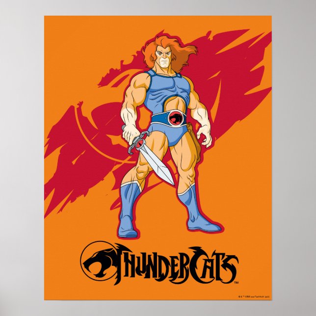 Poster ThunderCats | Lion-O Character Graphic (Devant)