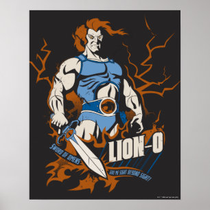 Poster ThunderCats   Lion-O Graphique électrique