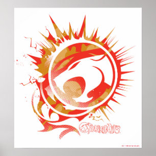 Poster ThunderCats   Logo explosif