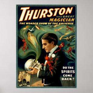 Poster Thurston the Great Magician c. 1915