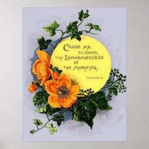 Poster Thy gentillesse affectueuse