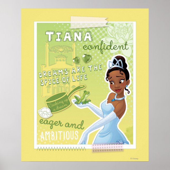 Poster Tiana - impatient et ambitieux (Devant)