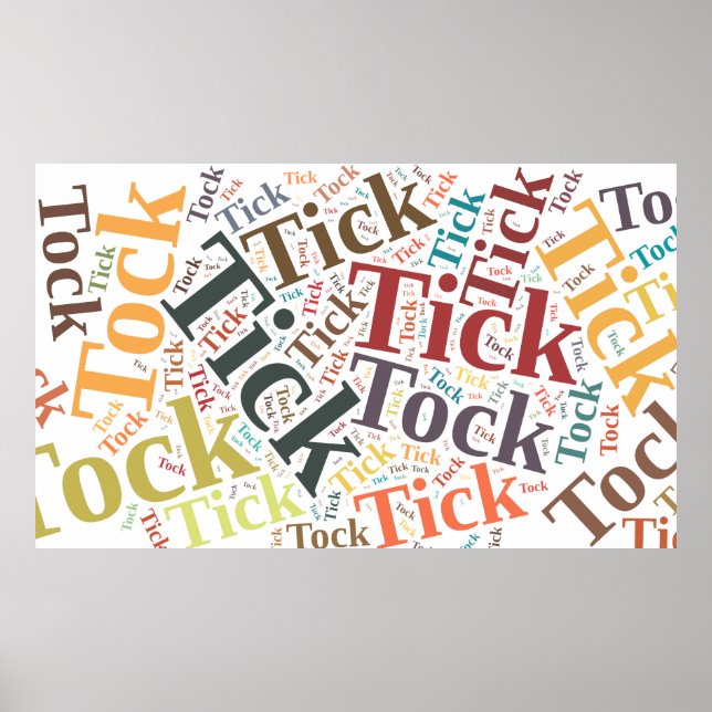 Poster Tic-tac (Devant)