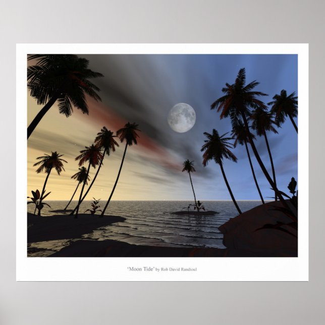 Poster Tide de la lune (Devant)