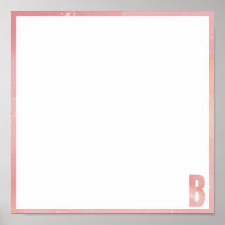 Poster Tie Dye bas mitzva set de table