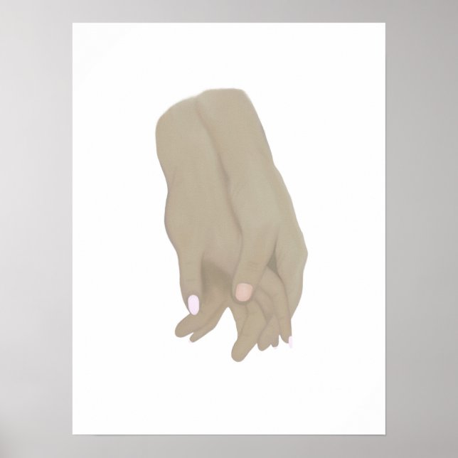 Poster Tiens ma main ! (Devant)