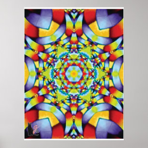 Poster Tiers Kaléidoscope