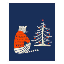 Tiger en attente de Noël