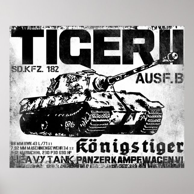Poster Tiger II (Devant)