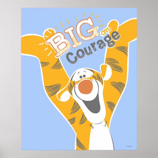 Poster Tigger | Grand courage (Devant)