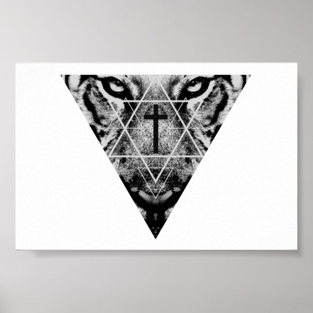 Poster tigre (Devant)