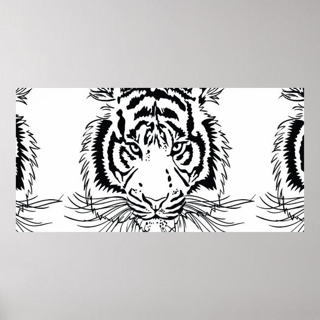 Poster tigre (Devant)