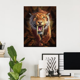Poster Tigre de Sabertooth