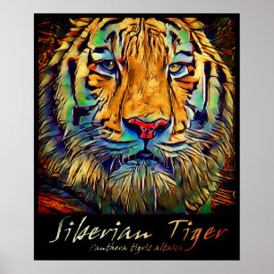 Poster Tigre de Sibérie [Poster d'Art]