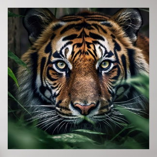 Poster Tigre du Bengale