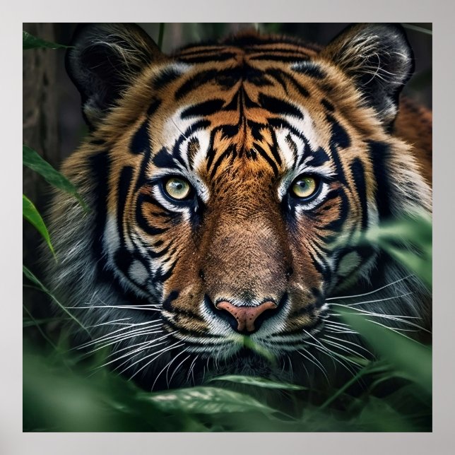 Poster Tigre du Bengale (Devant)