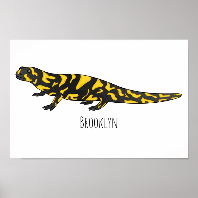 Poster Tigre salamandre (Devant)