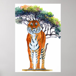 Poster Tigre, Tigre, Brûler