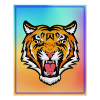 Tigre torride tête-25818 Mug de voyage