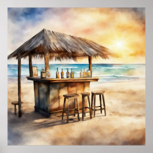 Poster Tiki Bar - 3 -