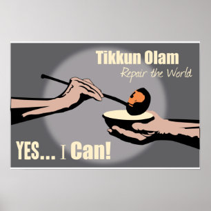 Poster Tikkun Olam...Réparer le monde