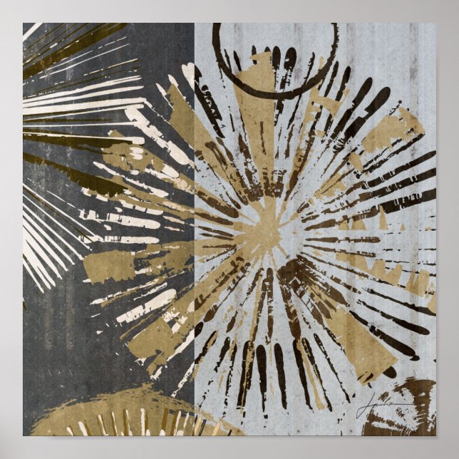 Poster Tiles d'éclatement III (Devant)