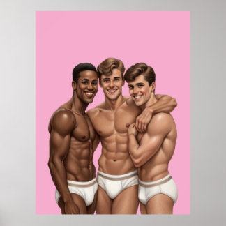 Poster Timeless Masculinity – Vintage-Inspired Digital Ar